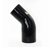 M MODAUTO Manguera de Silicona Acoplador, Tubo Reductor de Silicona, Universal, 3/4 Capas, Alto Rendimiento, Modelo E375, Angulo 45º, Longitud 90mm, Diametro 51-63 mm