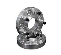 M MODAUTO Separador Ruedas del Vehículo, Espaciador de Ruedas, con Pernos Específicos, Anclaje 5x112, Grosor 25mm, Buje 57.1, con Doble Tornilleria, con Centrador, Modelo F363BA