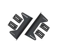 M MODAUTO Soporte Lateral para Asiento del Coche, Soporte para Semibaquet, Longitud 360mm, 6 Piezas Incluidos, Universal (G460-360mm)