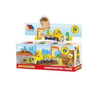 M MOLTO Camión de Juego de Bloques 25pcs