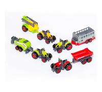 M MOLTO- Surtido Tractores con Remolque Juguete, Multicolor (Moltó 24810)