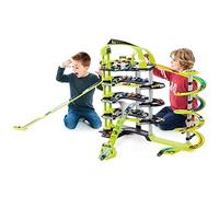 M MOLTO | Super Parking Infantil de 5 Plantas con Accesorios, 24 Plazas de Aparcamiento, Parking Coches Juguete, Pista de Coches de Juguete, Juguetes Niños + 3 Años, Garaje Coches
