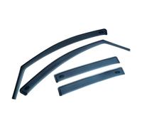M MOTOS Deflectores de Viento para Renault Megane IV desde 2016 Duraderos y Robustos, Deflector de Lluvia, Reducción de Ruido y Turbulencias del Aire, Fácil Instalación, Protección Estética y Ahorro d