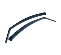 M MOTOS Deflectores de Viento para Toyota Auris II 2012-2018 Duraderos y Robustos, Deflector de Lluvia, Reducción de Ruido y Turbulencias del Aire, Fácil Instalación, Protección Estética y Ahorro de E