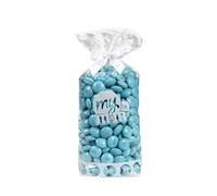 M&M'S - Bolsa de chocolate con leche de un solo color, 300 g, ideal para bodas, fiestas de cumpleaños, bufé de dulces, bautizo, revelación de género (laguna azul)