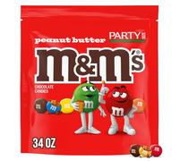 M&M'S Bolsa de fiesta de chocolate con mantequilla de maní de 34 onzas