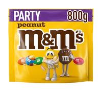 M&M's Peanuts Snack en Bolitas de Colores de Cacahuete y Chocolate con Leche, regalo (1kg)