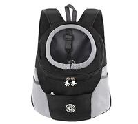 M MUNCASO Mochila Transportadora para Perros y Gatos, Bolsa de Viaje para Mascotas, Paquete Frontal para Cachorros, Aprobada por Aerolíneas para Viajes de Senderismo al Aire Libre