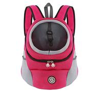 M MUNCASO Mochila Transportadora para Perros y Gatos, Bolsa de Viaje para Mascotas, Paquete Frontal para Cachorros, Aprobada por Aerolíneas para Viajes de Senderismo al Aire Libre