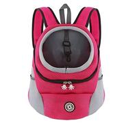 M MUNCASO Mochila Transportadora para Perros y Gatos, Bolsa de Viaje para Mascotas, Paquete Frontal para Cachorros, Aprobada por Aerolíneas para Viajes de Senderismo al Aire Libre