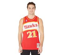 M&N NBA Swingman-Camiseta 2.0 A.Hawks-D.Wilkins, Escarlata, Medium Unisex Adulto