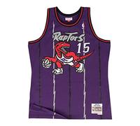 M&N NBA Swingman Maillot 2.0 T. Raptors 1998-99 V. Carter #15 Camiseta Mixta