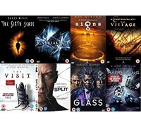 M. Night Shyamalan 8 Movies Collection DVD - The Sixth Sense, Unbreakable, Signs, The Village, The Visit, Split,Glass, The Happening