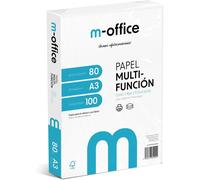 Folios A3, Papel Multiusos para Impresora y Fotocopiadora, Papel A3 Blanco para Entornos Laborales y Uso Doméstico, Folios din A3 80g/m², Paquete de Folios - Ofituria (500 hojas)