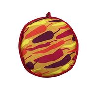 M&R - Calentador de tortillas de 10 pulgadas - El mejor y más rápido calentador de pan. Bolsa de tela de algodón aislada, mantiene el calor durante una hora después de sólo 45 segundos en el microondas