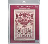 M & R Tecnologías Folk Art de Punto de Cruz (34 x 14 CT
