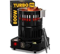 M. ROSENFELD Hornillo de carbón eléctrico para shisha - Fire Tower 3.0 (Negro 800 PRO)