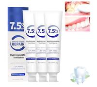 M-SDRWIKEY Pasta dental, Hidroxiapatita, Limpieza profunda y protección del esmalte, Sin sabor, 120g (3)