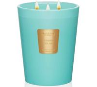 M&SENSE Aire marino de verano Velas Aromáticas de Soja 990g, Regalos de Mujery Aniversario, Decoracion Hogar Verano, Fragancia Brisa de Mar, Velas Grandes 3 Mechas 150h en Tarro de Cristal de Lujo