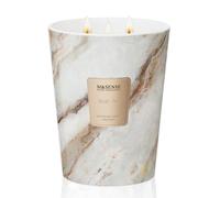 M&SENSE Vela aromática en vaso grande, 990 g, aroma de aire negro, 150 horas de combustión y 3 mechas, velas aromáticas de cera de soja natural, aromaterapia relajante, regalo para mujeres y hombres