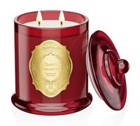 M&SENSE Vela Tomates Cherry | Vela de soja 12.7oz | 55h de aroma fresco | Frasco de vidrio para regalo unisex