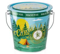 M&SENSE Velas de citronela extra grandes para exteriores, 1701 g, cera de soja perfumada a menta para caravanas