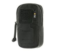 M-Tac Bolso táctico Molle de Cordura 500D - Bolsa de utilidad compacta con superficie de velcro, cremallera YKK y agujeros de drenaje, perfecto para militares, policía, airsoft y exteriores, color