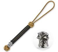 M-Tac Cráneo Navaja Cordones con cuentas - Cordón Paracord - Cordón táctico para cuchillo - Ninja (Coyote)