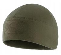 M-Tac Gorro de forro polar para hombre - Gorra térmica resistente al viento, transpirable, 320 g/m², exterior y táctico, color verde oliva oscuro, L, verde, L