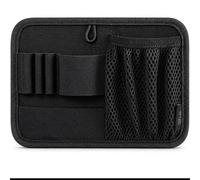 M-Tac Organizador modular táctico para bolsa de administración, cierre de gancho - Soporte para llaves (negro)