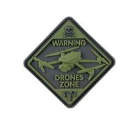 M-Tac Parche Drone Zone PVC, color verde oliva