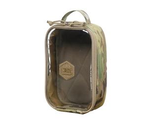 M-Tac Utility - Organizador transparente Elite Klein Gen.II, Multicámara, 22 x 14 cm