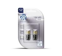 M-Tech BOMBILLAS LED BLANCO 12VP21/5W BAY15D