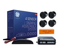 M-Tech CP4B Sensor de aparcamiento CP4 LED con buzzer, Negro