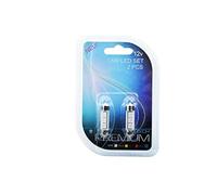 M-Tech BOMBILLAS LED SMD AZUL CANBUS PLAFON 36MM 12V C5W