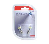 M-Tech LB314W Blister 2x LED - BA9s 4xSMD5050 12V Canabus, Blanco