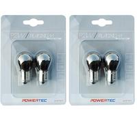 M-Tech PTZCH19-02B Powertec P21W S25 12V 21W BA15s (Paquete de 2)