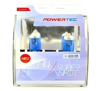 MTech Lámpara para faros antiniebla PTZSW4-DUO H4 12V Powertec SuperWhite