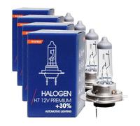 M-Tech Z107 Lámpara halógena Premium H7 12V/55W (Paquete de 4)