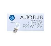 M-Tech Z14 Lámpara BA15s 12V/21W S25, Set de 10