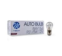 M-Tech Z15 Lámpara BAY15d 12V P21/5W, Set de 10