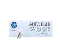 M-Tech Z30 Lámpara G18 BA15S 12V/5W, Set de 10