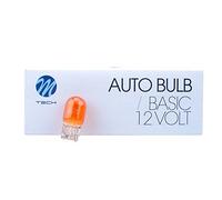 M-Tech BOMBILLAS HALOGENA NARANJA 12V T20/WY21W BLISTER 10 UNIDADES