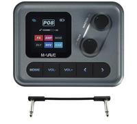 M-VAVE Pocket Amp Pocket - Pedal de guitarra multiefectos gris con modelado ANN, 80 preajustes, procesador portátil de bolsillo para guitarra, bajo, modelador, procesador de guitarra portátil, pedal