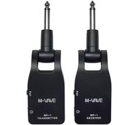 M-VAVE Sistema de guitarra inalámbrico: receptor transmisor de guitarra superior con tecnología inalámbrica de 2.4 G, mejora tu rendimiento musical sin necesidad de cables