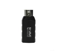 M-VAVE-SK7 - Adaptador MIDI inalámbrico de 5 pines - Interfaz de entrada/salida DIN5-MIDI Bluetooth-5.0 - Para teclados/sintetizadores/controladores - Latencia ultrabaja - Emparejamiento