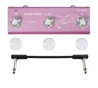 M-VAVE TANK-MINI Pedal de guitarra multiefectos, pedal de guitarra multiefectos, procesador de efectos múltiples para guitarra y bajo con modelador de amplificador con tapa de interruptor de pie y