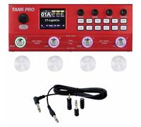 M-VAVE TANK-PRO - Pedal de guitarra multiefectos, procesador multiefectos, modelador de amplificador, pedal de máquina de tambor y pedal Looper de guitarra, pedal de guitarra con tapa de interruptor
