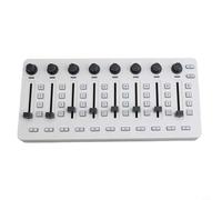 m-vave Wireless para consola mezcladora midi USB-C BT conexión 43 teclas 8 perillas para DAW Music Production Studio Blanco 25.5cm