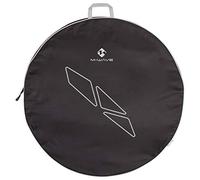 M-Wave 122533.0 Bolsa Porta-Rueda, Laufradtasche Rotterdam WSB, Schwarz, 122533, Negro, 29"